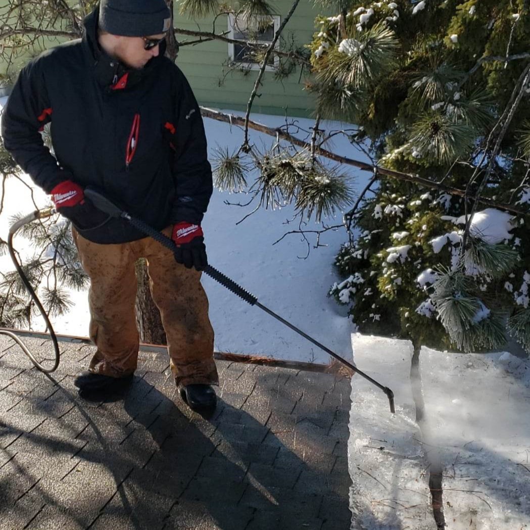 North Dakota Ice Dam Removal