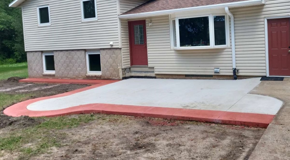 Colored concrete