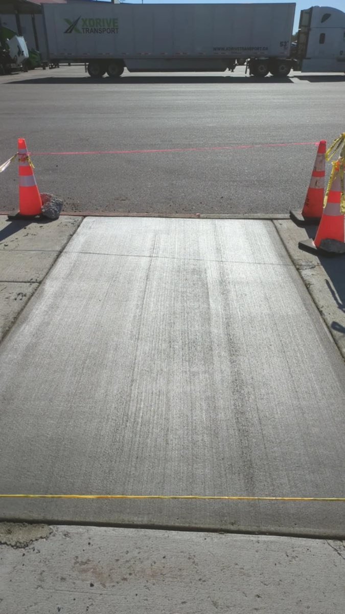 Commercial sidewalk